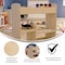 Flash Furniture Birch Plywood, 100 lbs Load Capacity, 15.75" L, 33.25" W, 31.75" H MK-ME16614-GG - alternate 3